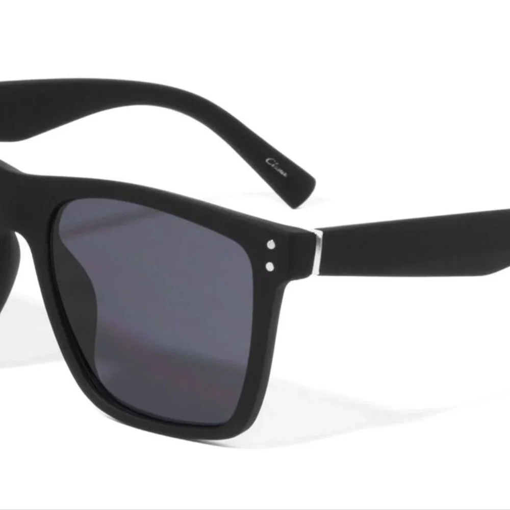 Men Sports Sunglasses Fashion Designer Retro Black Lens Outdoor Square Lentes‎